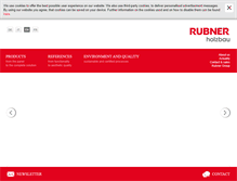 Tablet Screenshot of holzbau.rubner.com