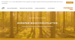 Desktop Screenshot of nordpan.rubner.com